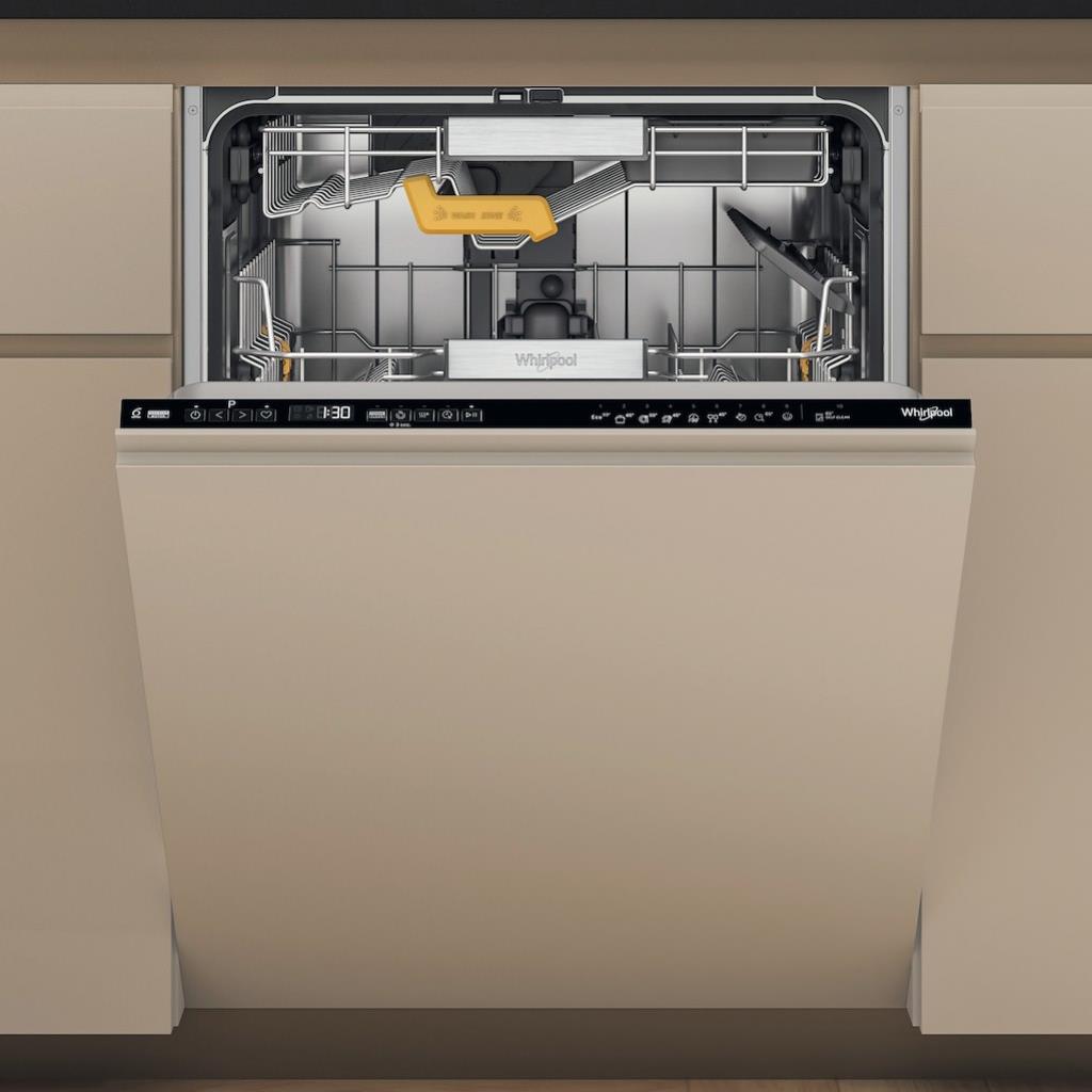 Whirlpool W8I HP42 L UK Integrated Dishwasher - Black