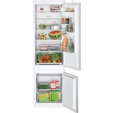 Bosch KIV87NSE0G, Built-in fridge-freezer with freezer at bottom