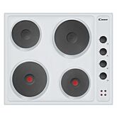 Candy CLE64W 60cm Solid Plate Hob