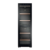 Haier HWS201GDFH1K 201 Bottle Dual Zone Wine Cooler - hOn App connected - Black