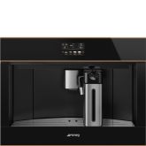 Smeg CMS4604NR 45cm Integrated Coffee Machine, Copper