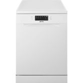 Smeg DF262DB Dishwasher 13 Place Settings + 7 Programmes, White