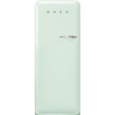 Smeg FAB28LPG5 60cm 50s Style Left Hand Hinge Fridge with Icebox, Pastel Green