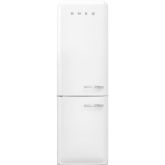 Smeg FAB32LWH6UK Retro Fridge Freezer Left Hand Hinge - White