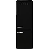 Smeg FAB38RBL6 Retro Fridge Freezer Right Hand Hinge - Black