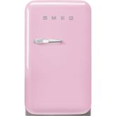 Smeg FAB5RPK6 Retro Mini Fridge Right Hand Hinge - Pink