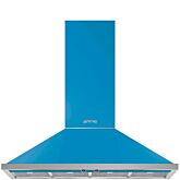 Smeg KPF12T 120cm Portofino Chimney Hood, Turquoise