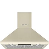 Smeg KSED65PE 60cm Chimney Hood, Cream
