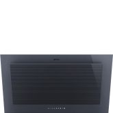Smeg KV194G 90cm Linea Angled Chimney Auto Vent 2.0 Hood, Neptune Grey