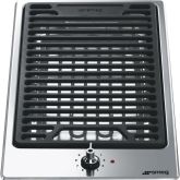 Smeg PGF30B 31cm Domino Classic Lava Stone Grill