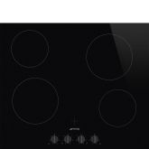 Smeg SE364TDMB Ceramic Hob - Matte Black