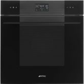 Smeg SOP6102S2PB3 60cm Linea Pyrolytic SteamOne Oven, Black