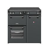 Stoves RCA RICH 90Ei TCH 90cm Richmond Electric Induction Touch Range Cooker - Anthracite