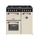 Stoves DX RCA RICH 90DF 90cm Richmond DX Dual Fuel Range Cooker - Cream