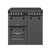 Stoves DX RCA RICH 90Ei RTY 90cm Richmond DX Electric Induction Rotary Range Cooker - Anthracite Grey