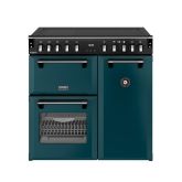 Stoves DX RCA RICH 90Ei RTY 90cm Richmond DX Electric Induction Rotary Range Cooker - Deep Marine