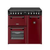Stoves DX RCA RICH 90Ei RTY 90cm Richmond DX Electric Induction Rotary Range Cooker - Garnet Red