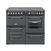Stoves DX RCA RICH 100Ei RTY 100cm Richmond DX Electric Induction Rotary Range Cooker - Anthracite Grey
