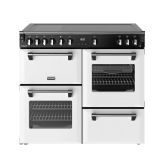 Stoves DX RCA RICH 100Ei RTY 100cm Richmond DX Electric Induction Rotary Range Cooker - Ice White
