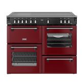 Stoves DX RCA RICH 110Ei RTY 110cm Richmond DX Electric Induction Rotary Range Cooker - Garnet Red