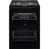 AEG CGX6130ACB 60cm Gas Double Cooker