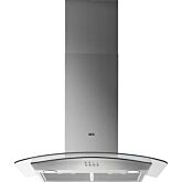 AEG DTX3840M 80cm Stainless Steel Curved Glass Chimney Hood