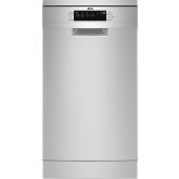 AEG FFB73527ZM 7000 GlassCare Freestanding Slimline Dishwasher with AirDry Technology + 10 Place Place Settings