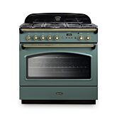 Rangemaster CLAS90FXDFFMG/B 90cm Dual Fuel Range Cooker