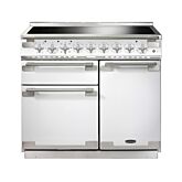 Rangemaster ELS100EIWH/ 100cm Electric Range Cooker