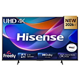 Hisense 65A6STUK 65 inch 4K Ultra HD AI Smart TV with Freely 