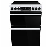 Hisense HDCEC6C20W Electric Cooker With Double Oven, 60 Cm 