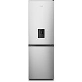 Hisense RB390N4WCE Fridge Freezer 60X185cm Total No Frost Combi, Water Dispenser, Stainless Steel 
