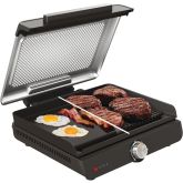 Ninja GR101UK Sizzle Low Smoke Indoor Grill & Flat Plate 