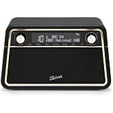 Roberts Revival REVA FM/DAB/DAB+ Statement Radio with Bluetooth, Black