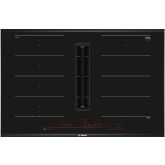 Bosch PXX875D57E Series 8, Induction hob with integrated ventilation system, 80 cm, surface mount wi