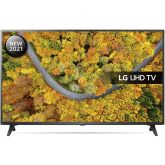 LG 50UP75006LF 50” Smart 4K UHD HDR LED Freeview TV Black