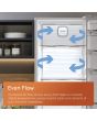 Hotpoint HPK26363W4UK Freestanding Dual No Frost 60/40 Fridge Freezer with Even Flow
