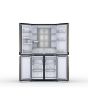 Hotpoint HQ9U2BLG 4-Door American Fridge Freezer - Inox