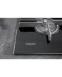 Hotpoint FTGHG 751 D/H BK Gas Hob - Black