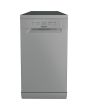 Hotpoint HP2FE10CS90SUK Freestanding 45cm Slimline Dishwasher with 10 Place Settings - Silver