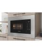 Indesit MWI120GX Built-In Microwave - Stainless Steel