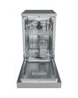 Hotpoint HP2FE10CS90SUK Freestanding 45cm Slimline Dishwasher with 10 Place Settings - Silver