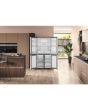 Hotpoint HQ9B2LG 4-Door American Fridge Freezer - Stainless Steel