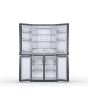 Hotpoint HQ9B2LG 4-Door American Fridge Freezer - Stainless Steel
