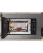 Indesit MWI120GX Built-In Microwave - Stainless Steel