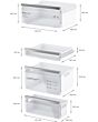 Bosch KIV86VSE0G, Built-in fridge-freezer with freezer at bottom