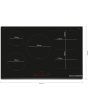 Bosch PVW831HB1E, Induction hob