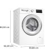 Bosch WAN28259GB, Washing machine, front loader