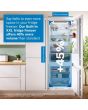 Bosch KBN96NSE1G, Built-in fridge-freezer with freezer at bottom