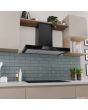 Bosch DWB97DN60B, Wall-mounted cooker hood